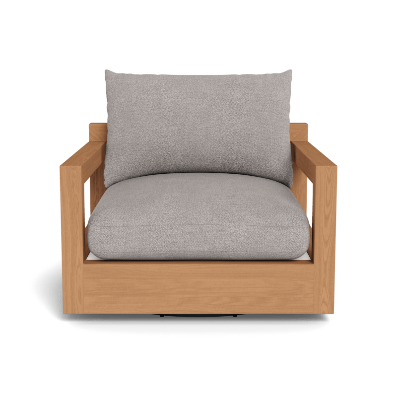 Pacific Teak Swivel Lounge Chair
