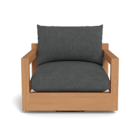 Pacific Teak Swivel Lounge Chair