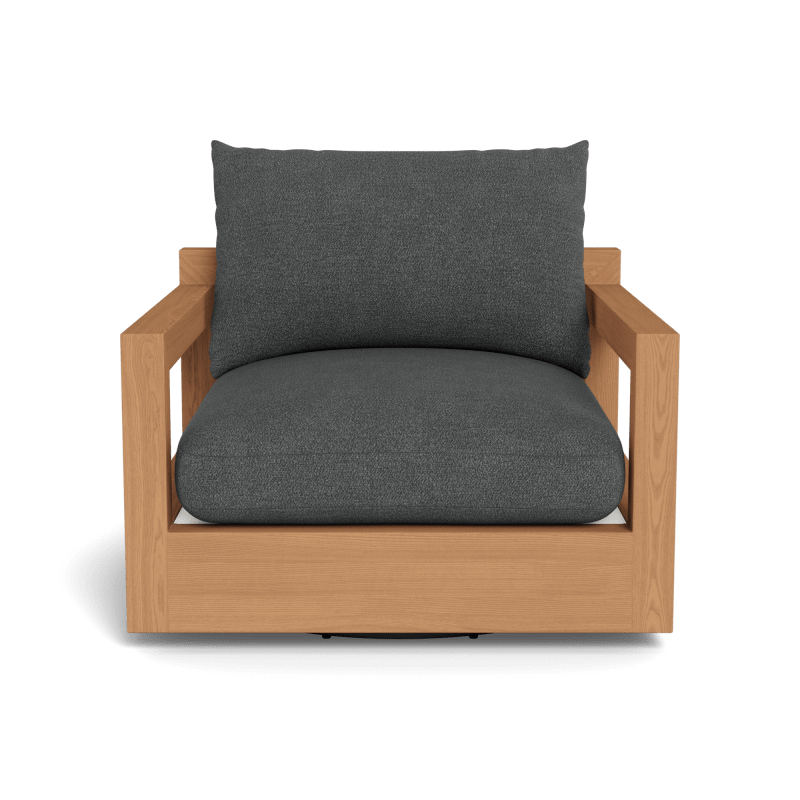 Pacific Teak Swivel Lounge Chair