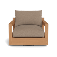 Pacific Teak Swivel Lounge Chair