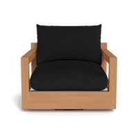 Pacific Teak Swivel Lounge Chair