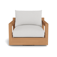 Pacific Teak Swivel Lounge Chair