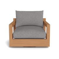 Pacific Teak Swivel Lounge Chair
