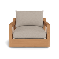 Pacific Teak Swivel Lounge Chair
