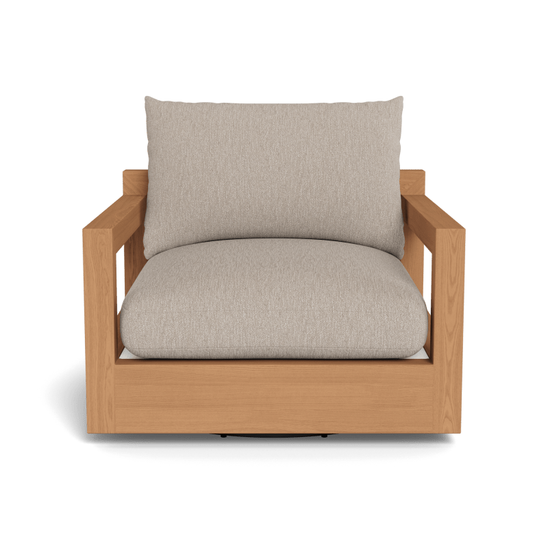 Pacific Teak Swivel Lounge Chair