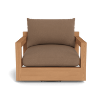 Pacific Teak Swivel Lounge Chair