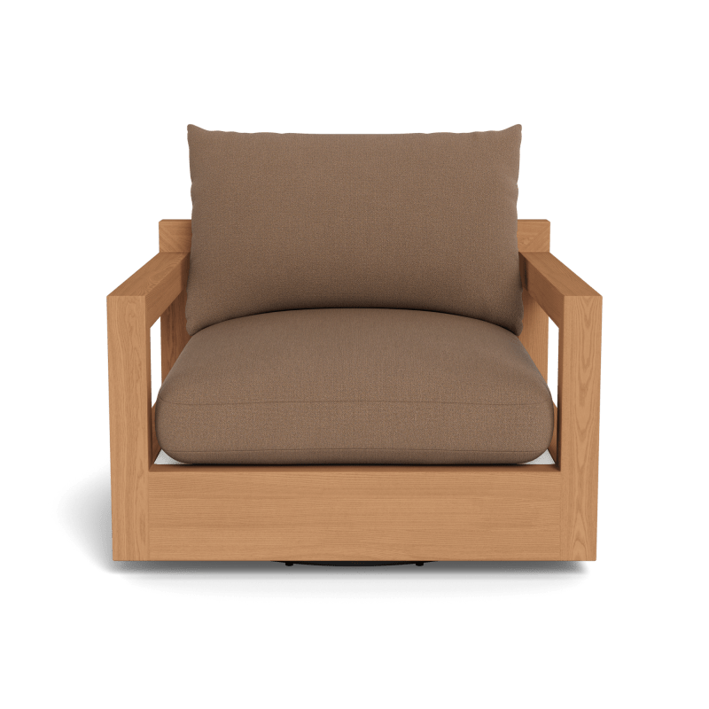 Pacific Teak Swivel Lounge Chair
