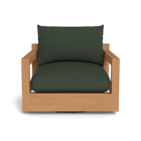 Pacific Teak Swivel Lounge Chair