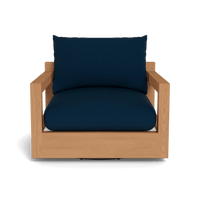 Pacific Teak Swivel Lounge Chair
