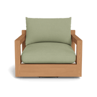 Pacific Teak Swivel Lounge Chair