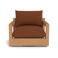 Pacific Teak Swivel Lounge Chair