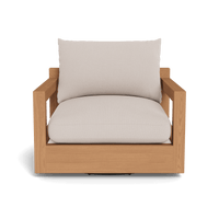 Pacific Teak Swivel Lounge Chair