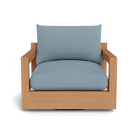 Pacific Teak Swivel Lounge Chair