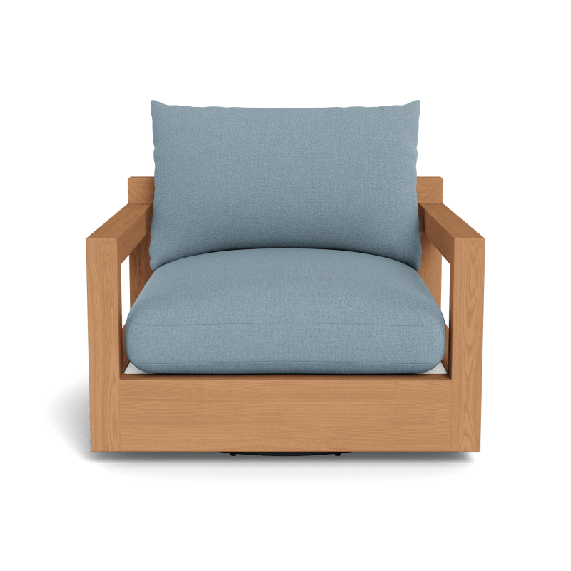 Pacific Teak Swivel Lounge Chair