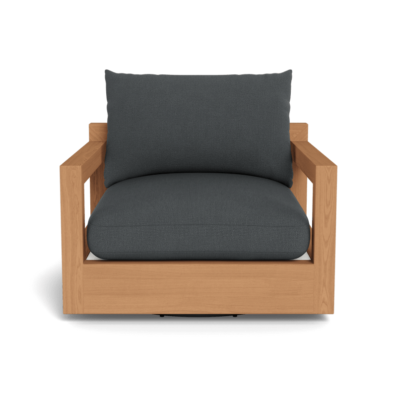 Pacific Teak Swivel Lounge Chair