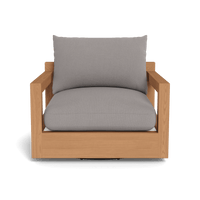 Pacific Teak Swivel Lounge Chair