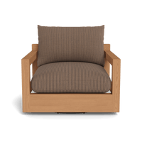 Pacific Teak Swivel Lounge Chair