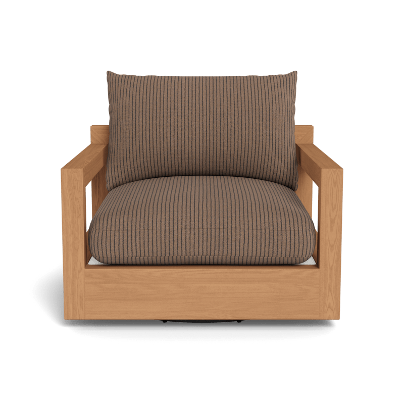 Pacific Teak Swivel Lounge Chair