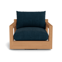 Pacific Teak Swivel Lounge Chair