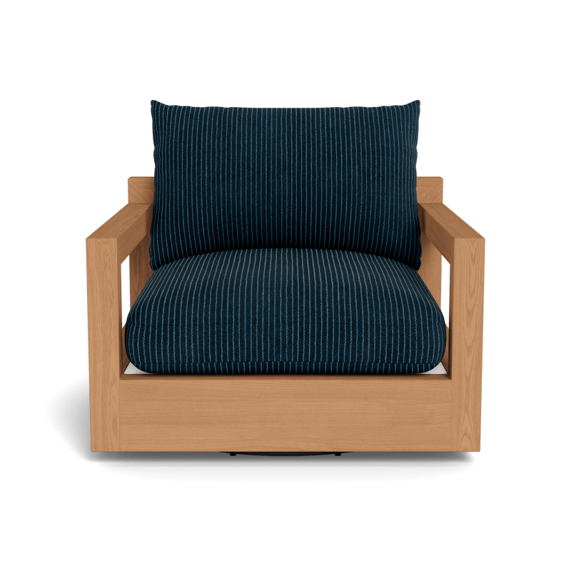Pacific Teak Swivel Lounge Chair