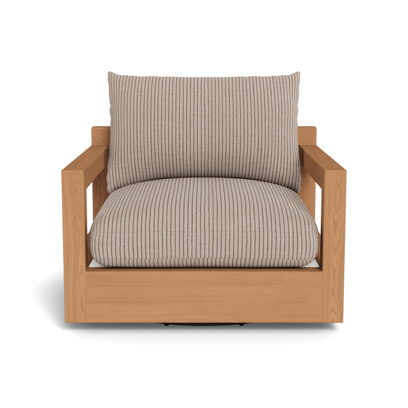 Pacific Teak Swivel Lounge Chair