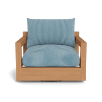Pacific Teak Swivel Lounge Chair