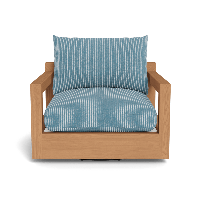 Pacific Teak Swivel Lounge Chair