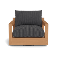 Pacific Teak Swivel Lounge Chair