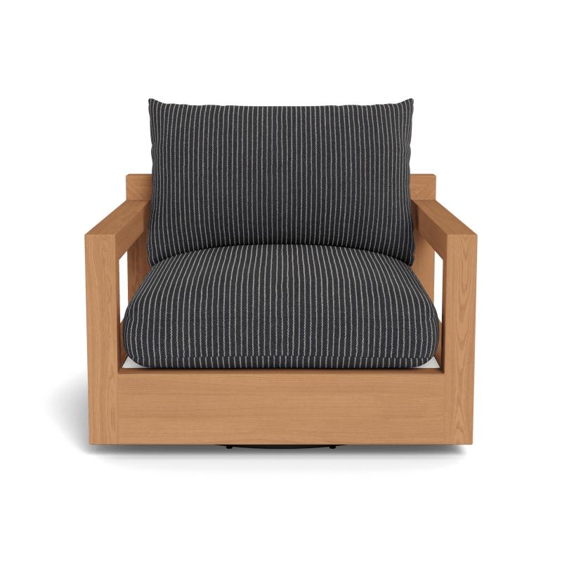 Pacific Teak Swivel Lounge Chair