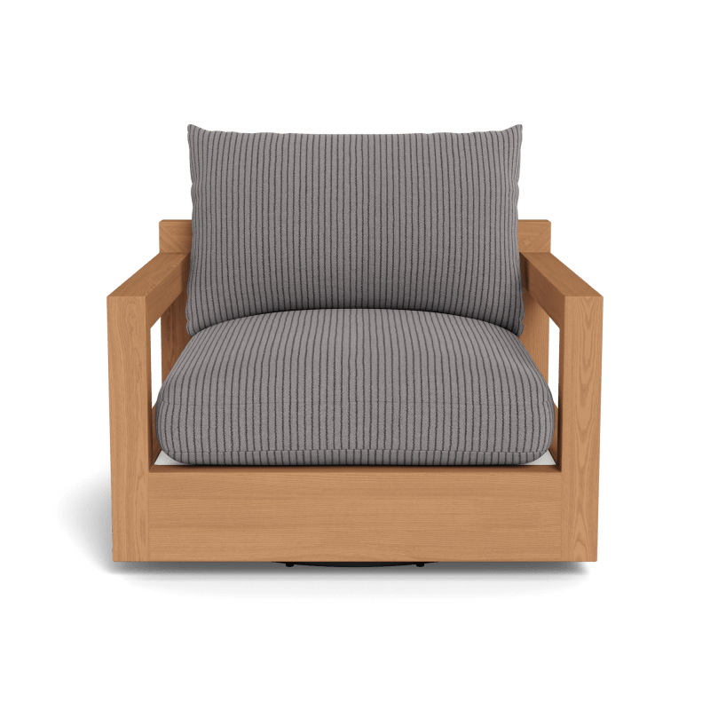 Pacific Teak Swivel Lounge Chair