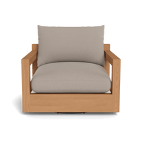 Pacific Teak Swivel Lounge Chair