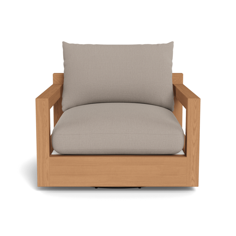 Pacific Teak Swivel Lounge Chair