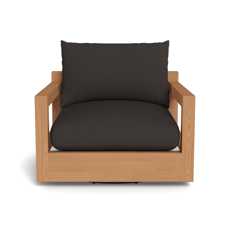 Pacific Teak Swivel Lounge Chair