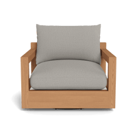 Pacific Teak Swivel Lounge Chair
