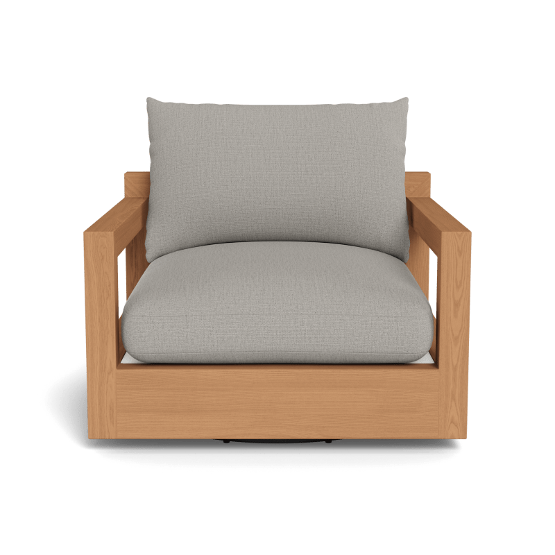 Pacific Teak Swivel Lounge Chair
