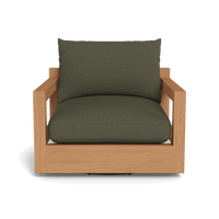 Pacific Teak Swivel Lounge Chair