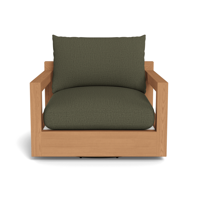 Pacific Teak Swivel Lounge Chair