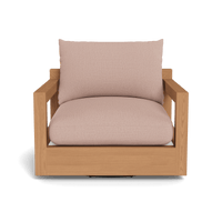 Pacific Teak Swivel Lounge Chair