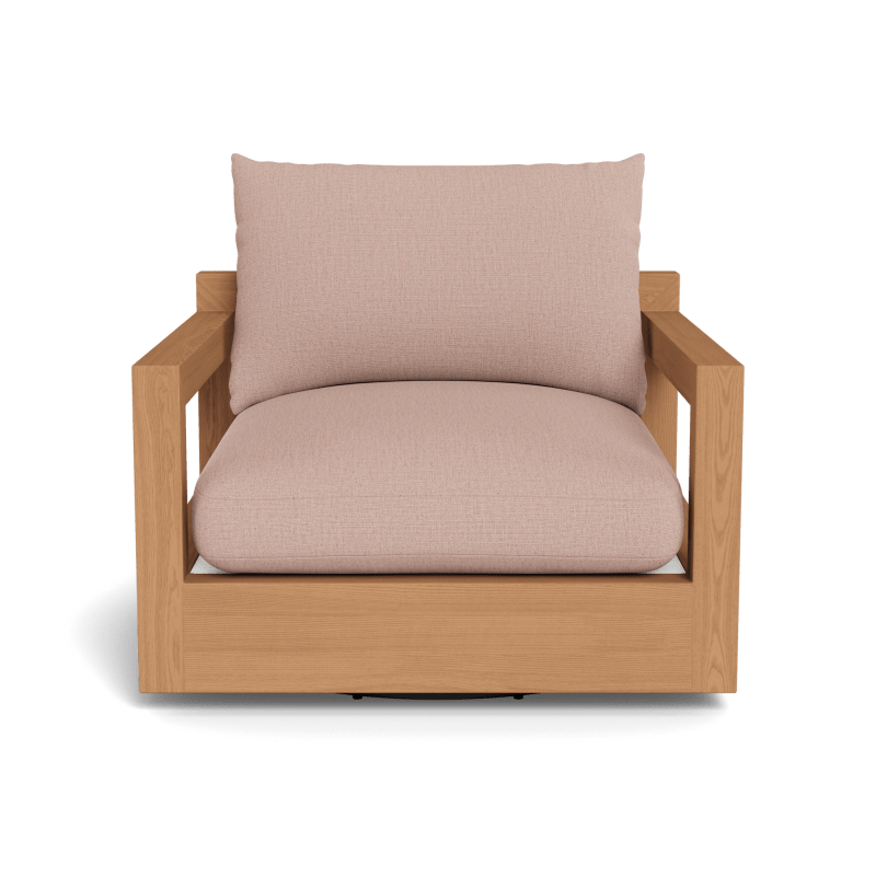 Pacific Teak Swivel Lounge Chair