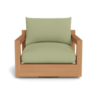 Pacific Teak Swivel Lounge Chair