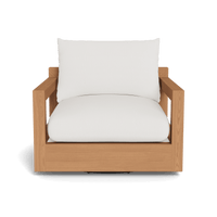 Pacific Teak Swivel Lounge Chair