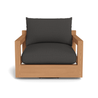 Pacific Teak Swivel Lounge Chair