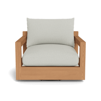 Pacific Teak Swivel Lounge Chair