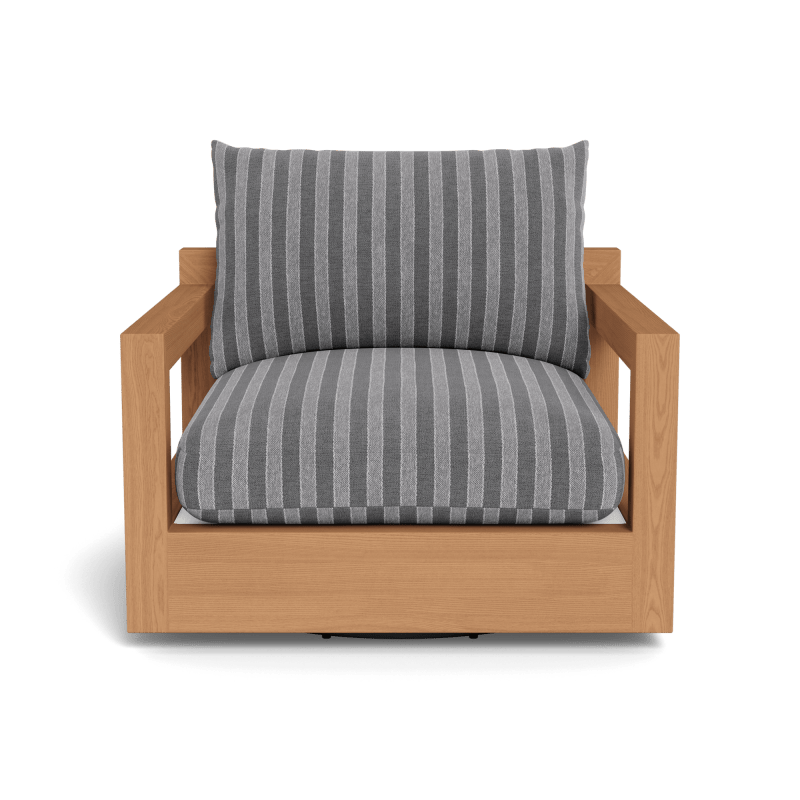 Pacific Teak Swivel Lounge Chair