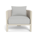 Palm Beach Aluminum Lounge Chair | Aluminum Bone, Copacabana Sand, Rope Shell