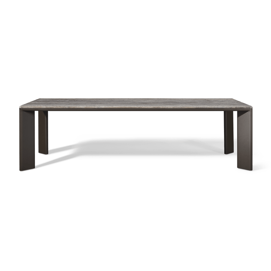 Palm Beach Aluminum Rectangle Dining Table