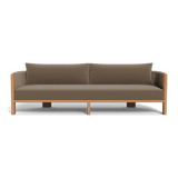 Palm Beach Teak 3 Seat Sofa | Teak Natural, Marley Mink, Rope Stone