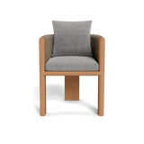 Palm Beach Teak Dining Chair | Teak Natural, Altona Dove, Rope Stone