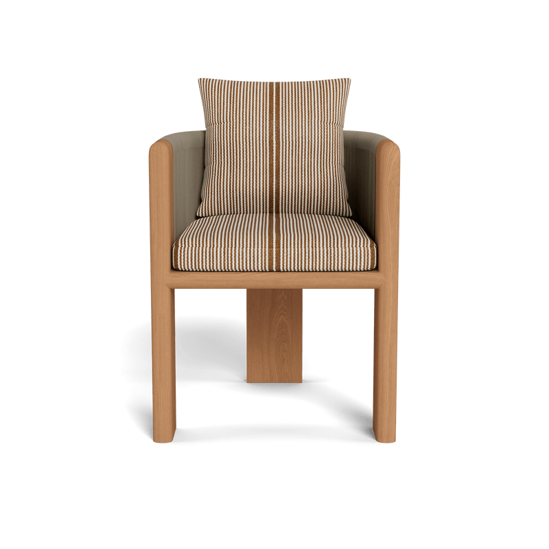 Palm Beach Teak Dining Chair | Teak Natural, Bateau Teak, Rope Stone