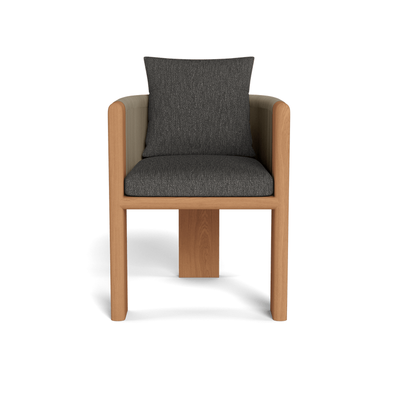 Palm Beach Teak Dining Chair | Teak Natural, Bateau Teak, Rope Stone